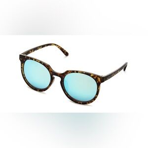 Quay Tortoise Shell Sunglasses with Blue Lenses Sunglasses